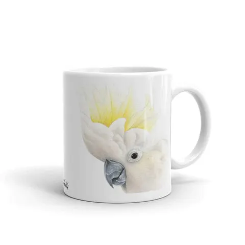 Cockatoo mug by Matteo Grilli
