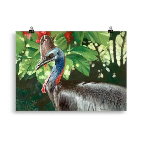 Sandra Temple Cassowary Rainforest King Kids Bedrooms