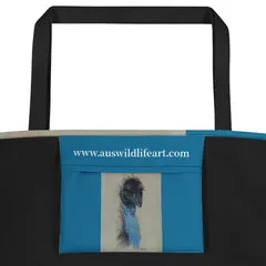 Beach Bag/Large Tote Bag  - Emu by Gail Higgins