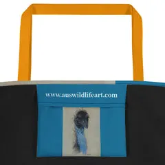 Beach Bag/Large Tote Bag  - Emu by Gail Higgins