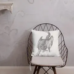 Pillow - Darter By Peta Harvey