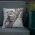 Pillow - Koala feeding by Robyn Cockburn