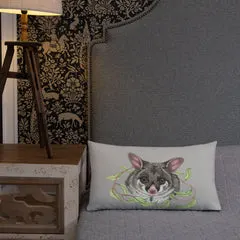Pillow - Possum by Sandra Temple