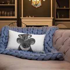 Pillow - koala by Lisa sommer