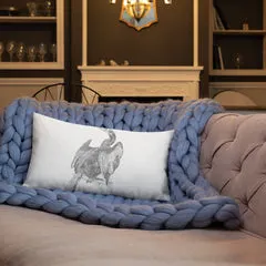 Pillow - Darter By Peta Harvey