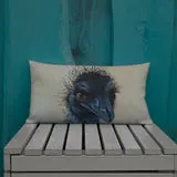 Pillow - Emu by Gail Higgins