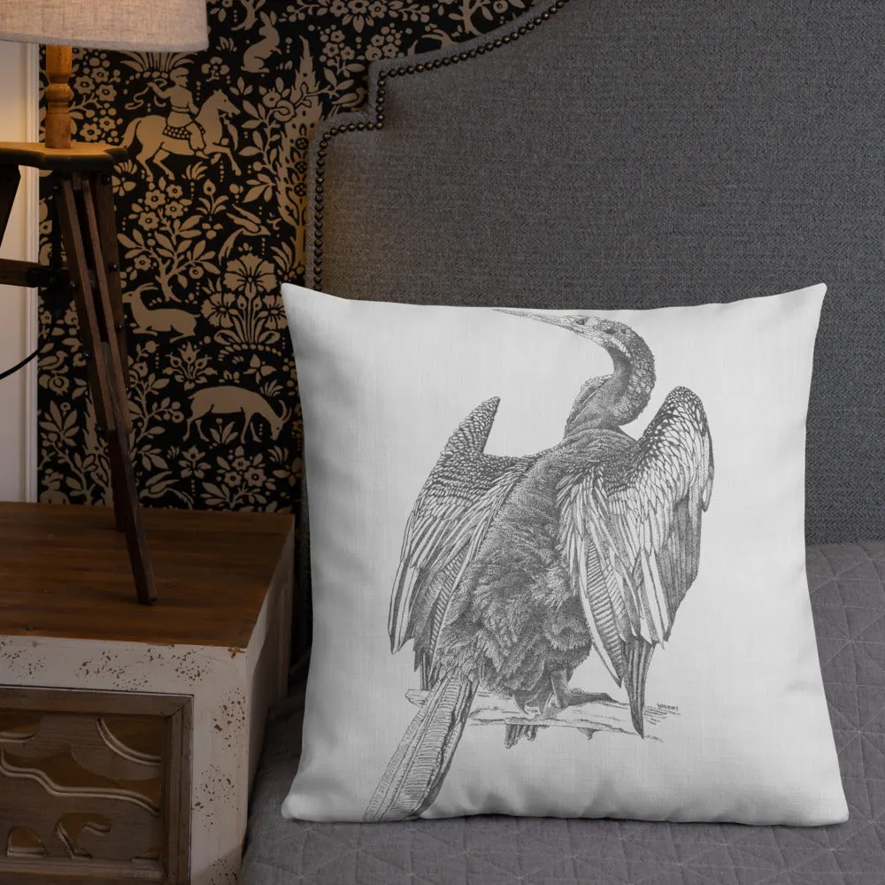 Pillow - Darter By Peta Harvey