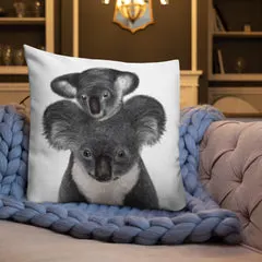Pillow - koala by Lisa sommer