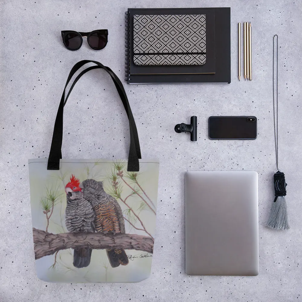 Tote bag - Gang gang cockatoos by Robyn Cockburn