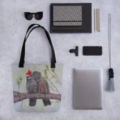Tote bag - Gang gang cockatoos by Robyn Cockburn