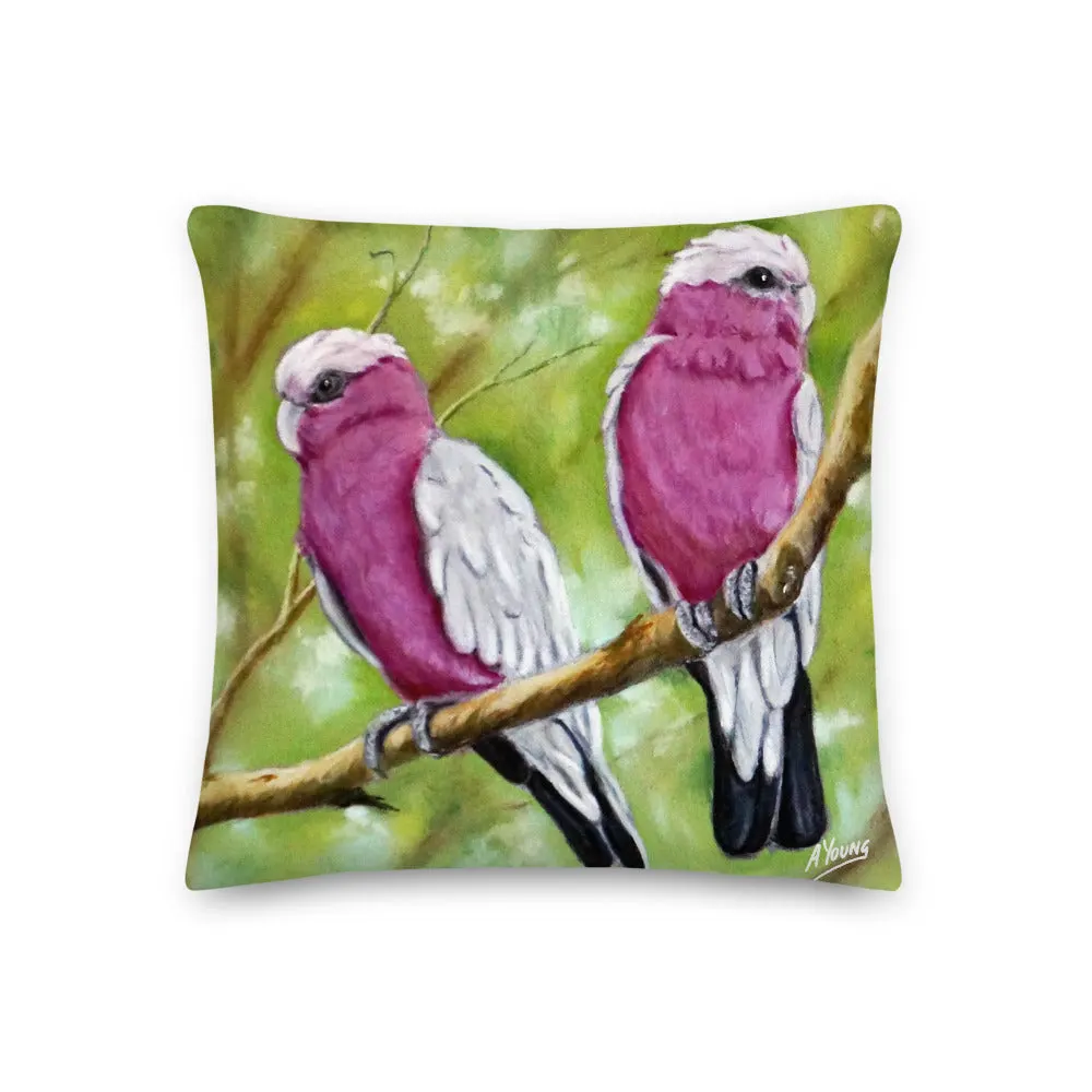 Pillow - Galahs by Alan Young