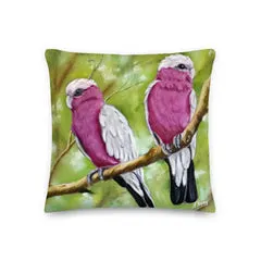 Pillow - Galahs by Alan Young