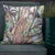 Pillow - Grey-cowned babblers by Sandra Temple