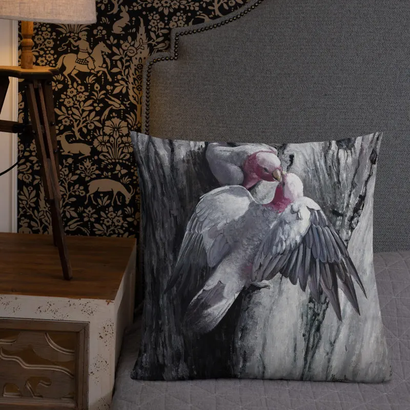 Pillow - Galahs by Sandra Temple