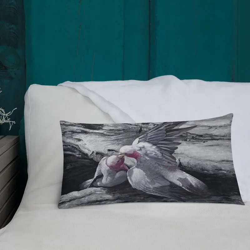 Pillow - Galahs by Sandra Temple