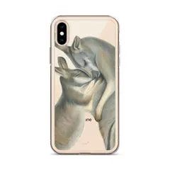 iPhone Case - Kangaroo mum and her joey by Rachael Curry