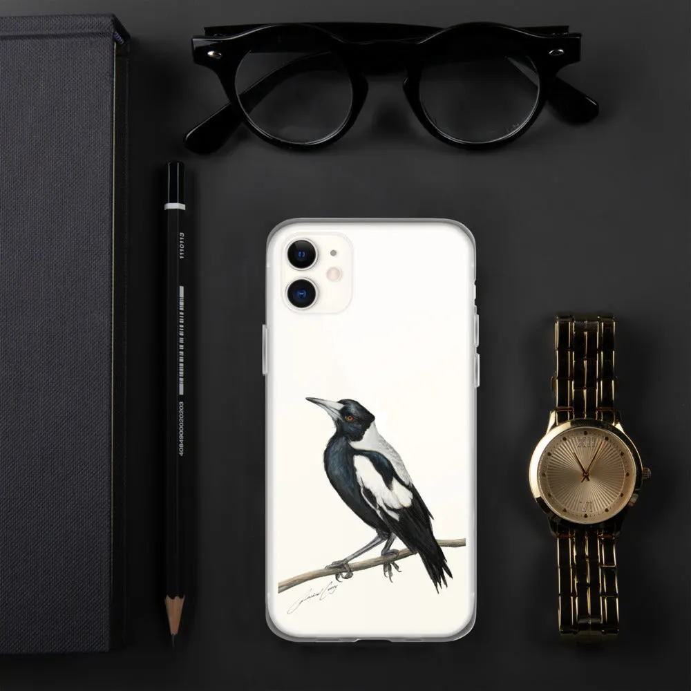iPhone Case - Magpie by Rachael Curry