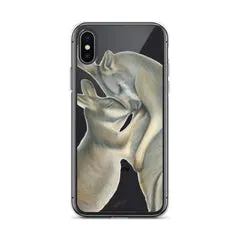 iPhone Case - Kangaroo mum and her joey by Rachael Curry
