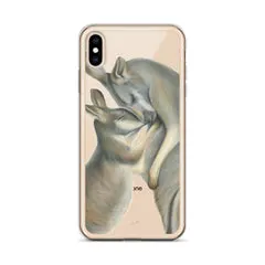 iPhone Case - Kangaroo mum and her joey by Rachael Curry
