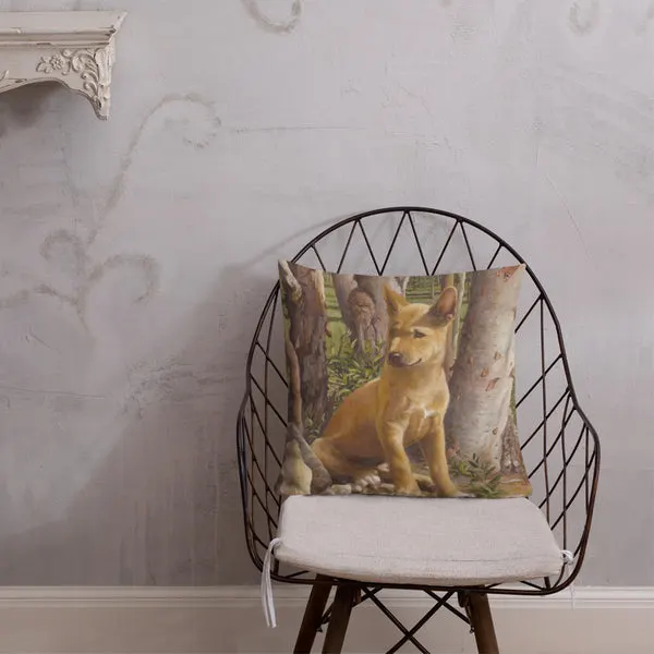 Pillow -  Dingo by Sandra Temple