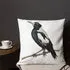Pillow - Magpie by Rachael Curry