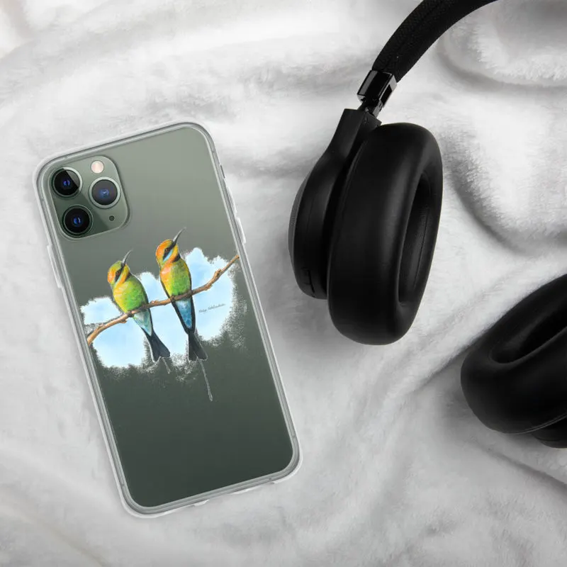 iPhone Case - Bee Eaters by Nadya Neklioudova