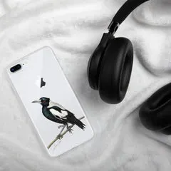 iPhone Case - Magpie by Rachael Curry
