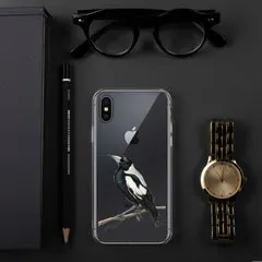 iPhone Case - Magpie by Rachael Curry