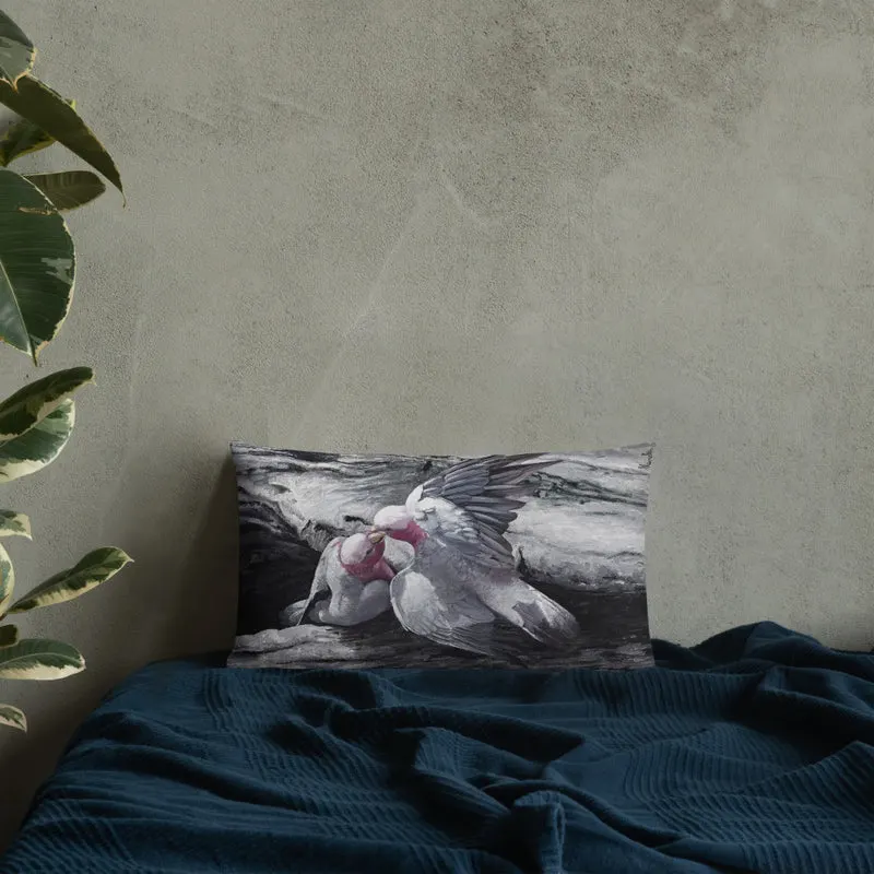 Pillow - Galahs by Sandra Temple