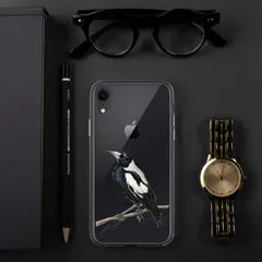 iPhone Case - Magpie by Rachael Curry