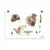 Frameless Print - Lorikeet Sketches by Matteo Grilli